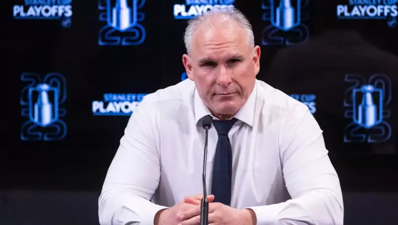 Maple Leafs Coach Craig Berube's Black Eye Sparks Concern Before Golden Knights Game