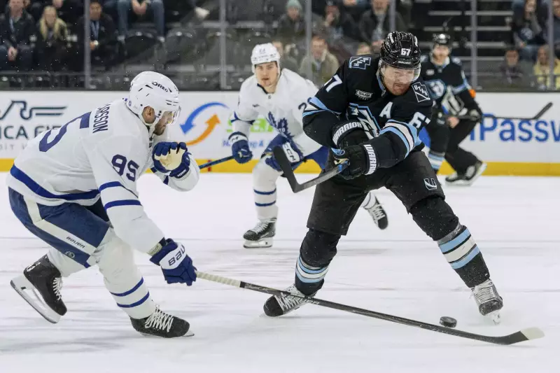 Maple Leafs' Ekman-Larsson Sparks Fight After Mammoth Hit on Goalie