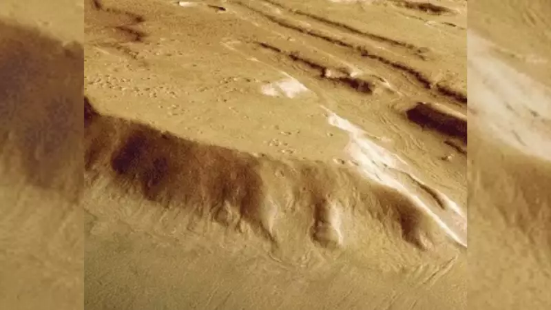 Mars Express Reveals Ancient Ice Age on Mars: Evidence Found at 39°N