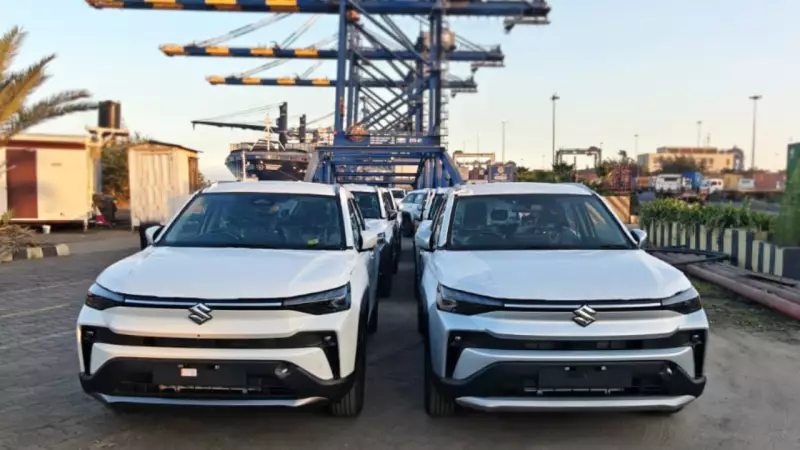 Maruti Suzuki Victoris Begins Global Export as 'Across' from Indian Shores