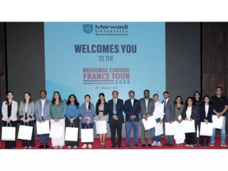 Marwadi University Forges Indo-French Academic Ties via Choose France Tour 2026