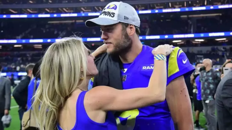 Matthew Stafford's Heartwarming Post-Game Dad Moment Goes Viral After NFC Championship Loss