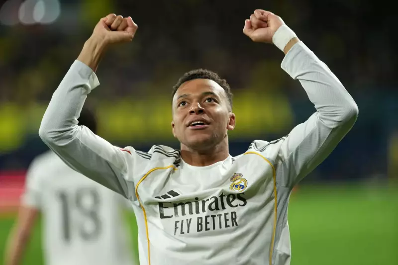 Mbappe's Brace Powers Real Madrid to La Liga Summit with 2-0 Victory Over Villarreal