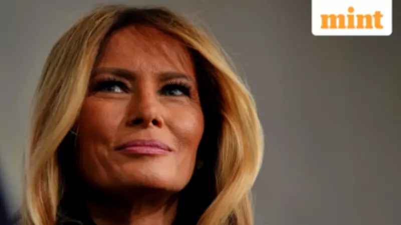 Melania Trump Documentary Poster Defaced with Hitler Moustache in LA Amid ICE Controversy