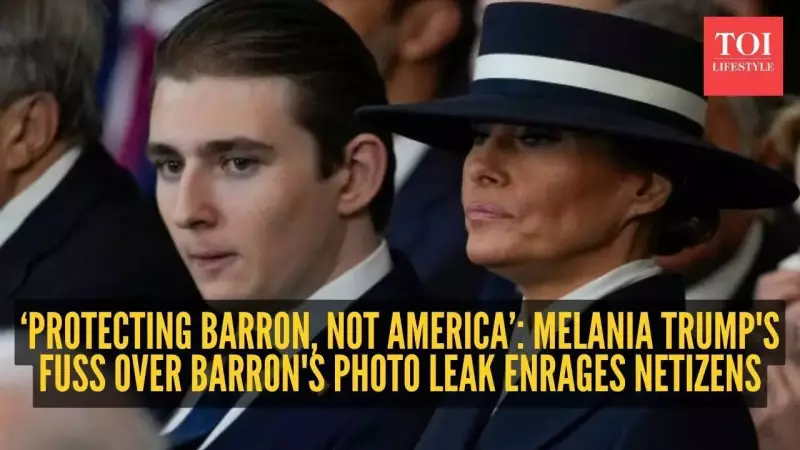 Melania Trump Issues Ban Threat at Mar-a-Lago Over Barron's Photos