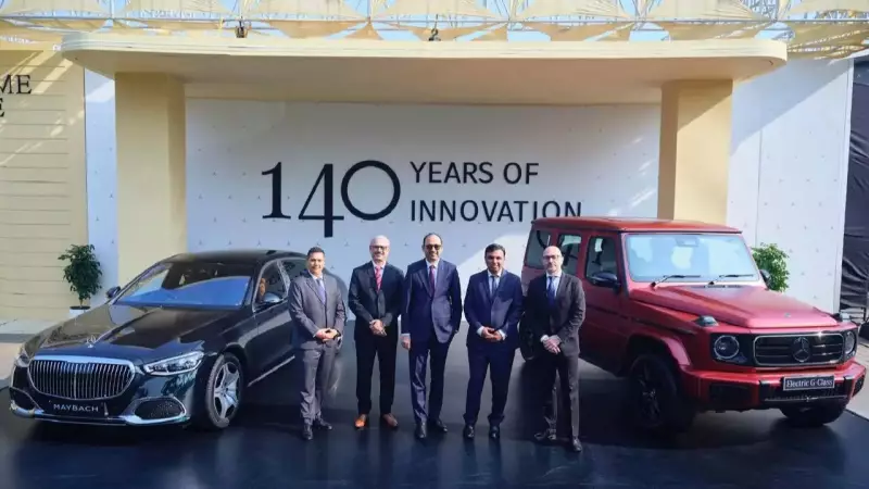 Mercedes-Benz India Hits Record Revenue in 2025, Led by Top-End and Electric Cars