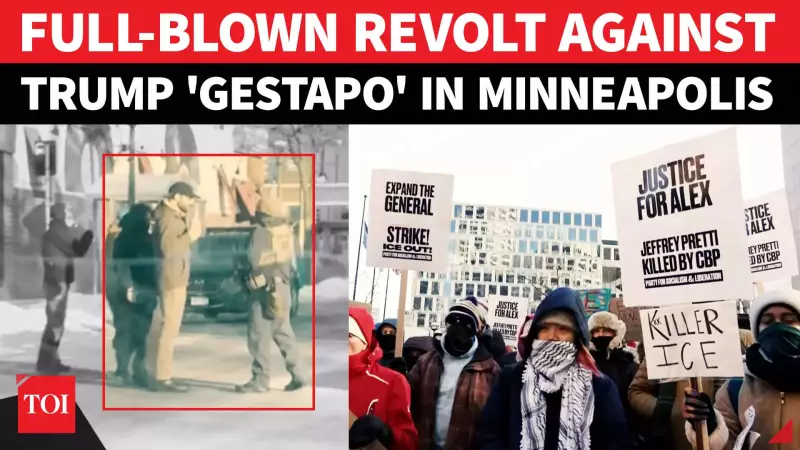 Minneapolis Erupts in Protest: Thousands Demand ICE Exit After Fatal Shooting of Nurse