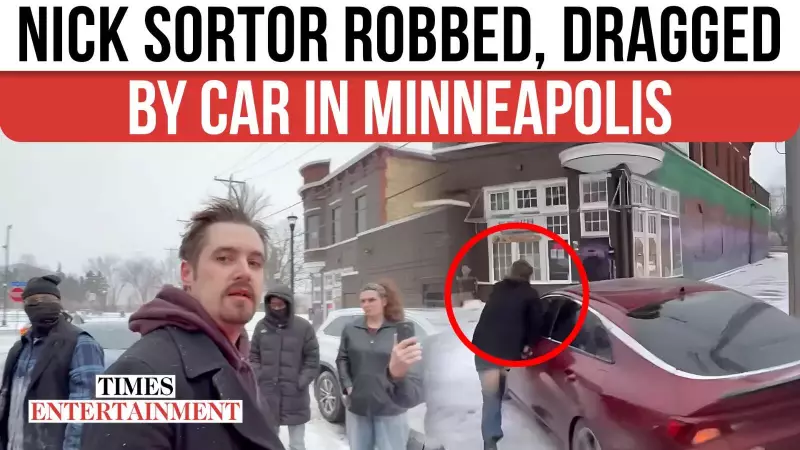 Minneapolis Protest Turns Violent as Influencer Nick Sortor Robbed and Dragged