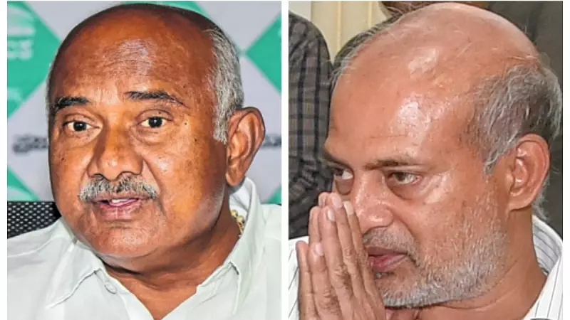 Miscreants Tear Photos of BJP Leaders AH Vishwanath, SA Ram Mahesh in Mysuru