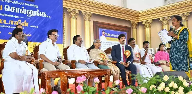 MK Stalin Launches 'Tell Us Your Dream' Scheme, Targets 1.9 Crore Homes in 30 Days