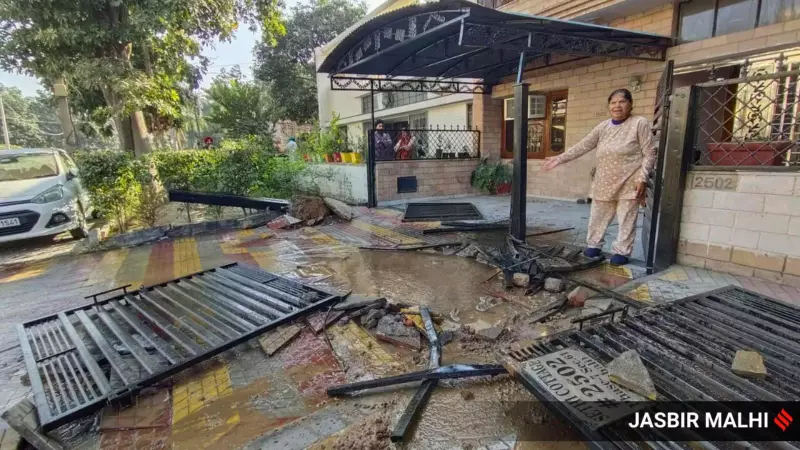 Mohali MC and GMADA Demolish 200 Illegal Encroachments in Single Day Drive