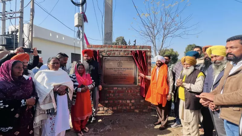 Mohali MLA Kulwant Singh Inaugurates Five Road Projects Worth Rs 1.25 Crore