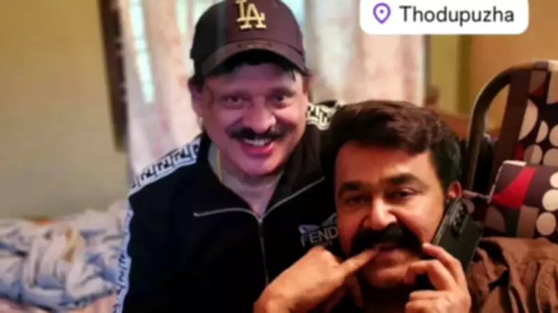 Mohanlal's Police Role Buzz in L366: Fans React to BTS Moustache Look