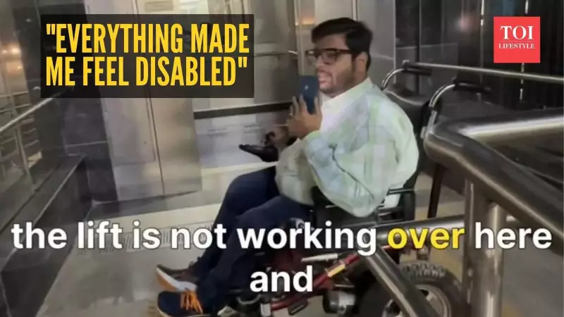 Mumbai Metro Lift Failure Leaves Wheelchair User Stranded, Sparks Accessibility Outrage