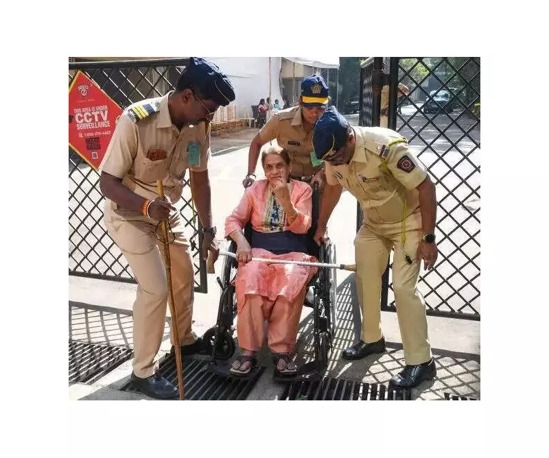 Mumbai's Senior Voters Defy Age, Ailments to Fulfill Democratic Duty