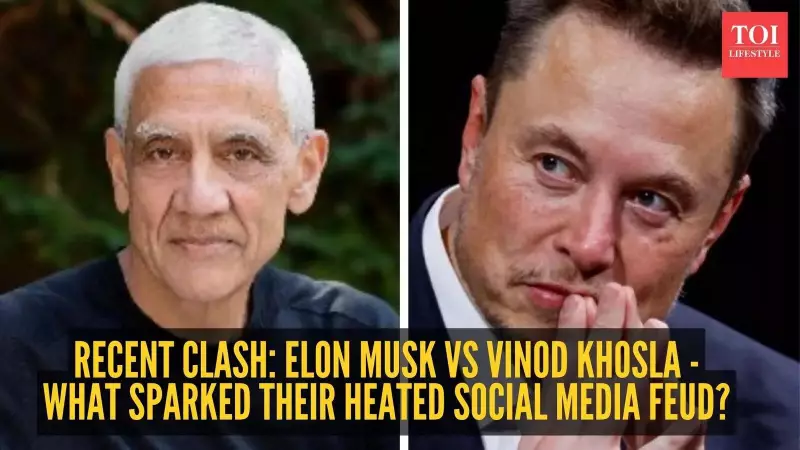 Musk vs Khosla: Tech Titans Clash on X Over Race, Leadership