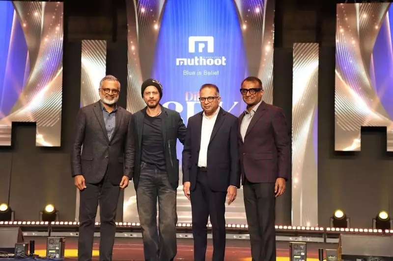 Muthoot Fincorp Celebrates Top Achievers at Dil Se Awards with Shah Rukh Khan