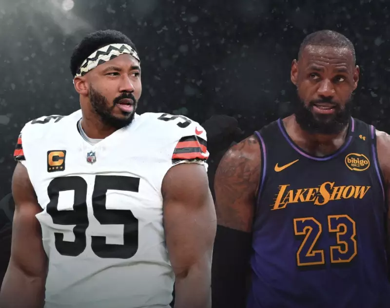 Myles Garrett Breaks NFL Sack Record, LeBron James Celebrates on X