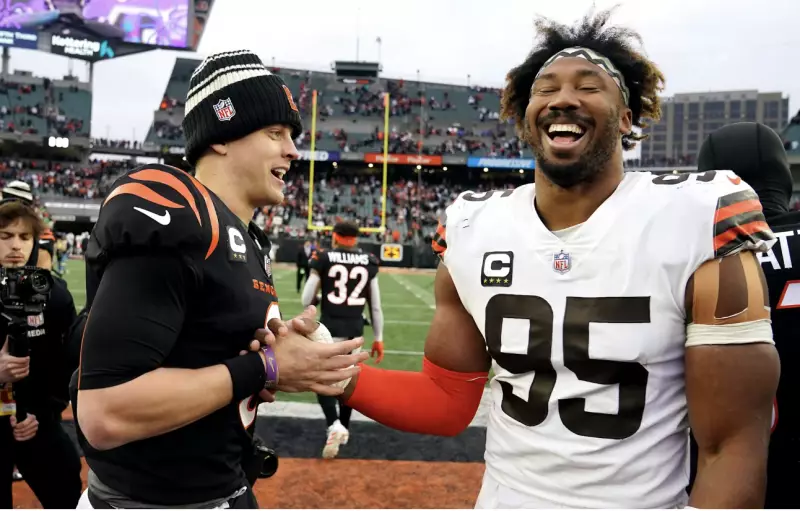 Myles Garrett One Sack From NFL Record, Joe Burrow Reacts Ahead of Week 18