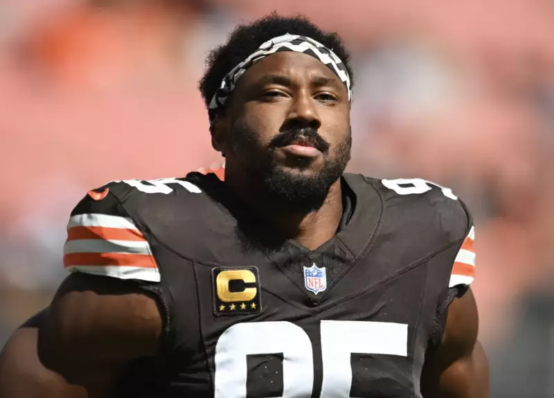 Myles Garrett Wins PFWA Defensive Player of the Year After Record-Breaking Season