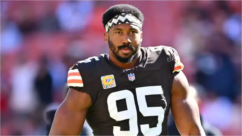 Myles Garrett's Historic Sack Chase: One Away from NFL Record in Week 18 Finale