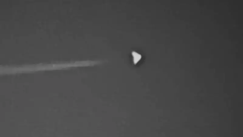 Mysterious 'Dorito-Shaped' Aircraft Spotted Over Area 51 Sparks Alien Invasion Theories