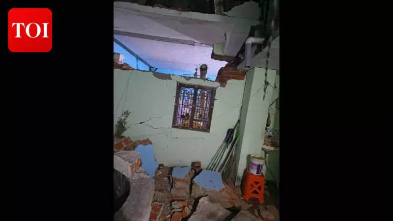 Mysterious Explosion Damages Retired Employee's Home in Ganjam Village, Triggers Panic