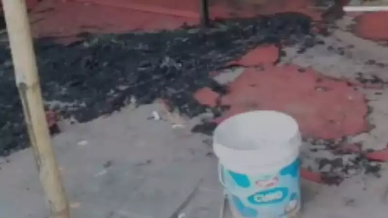 Mysterious Fire Destroys Congress Candidate's Election Setup in Nagpur Ward