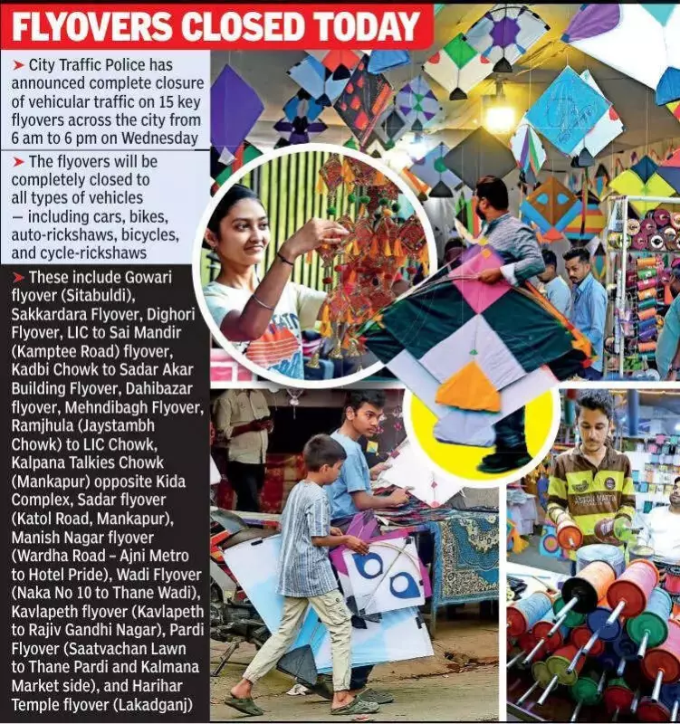 Nagpur Markets Bustle with Makar Sankranti Festive Shopping Frenzy