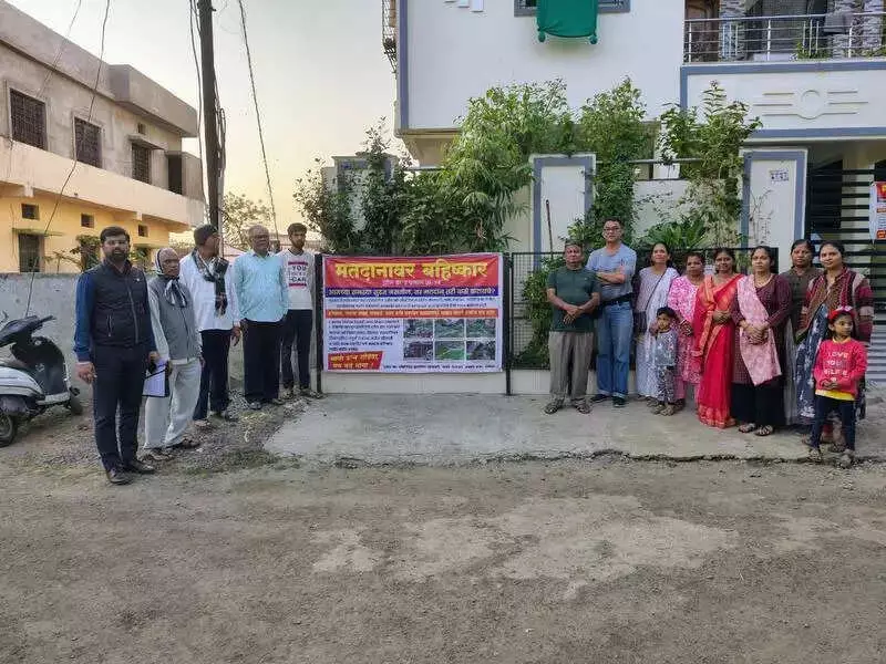 Nagpur Residents Boycott NMC Polls Over Civic Neglect in Fadnavis Constituency