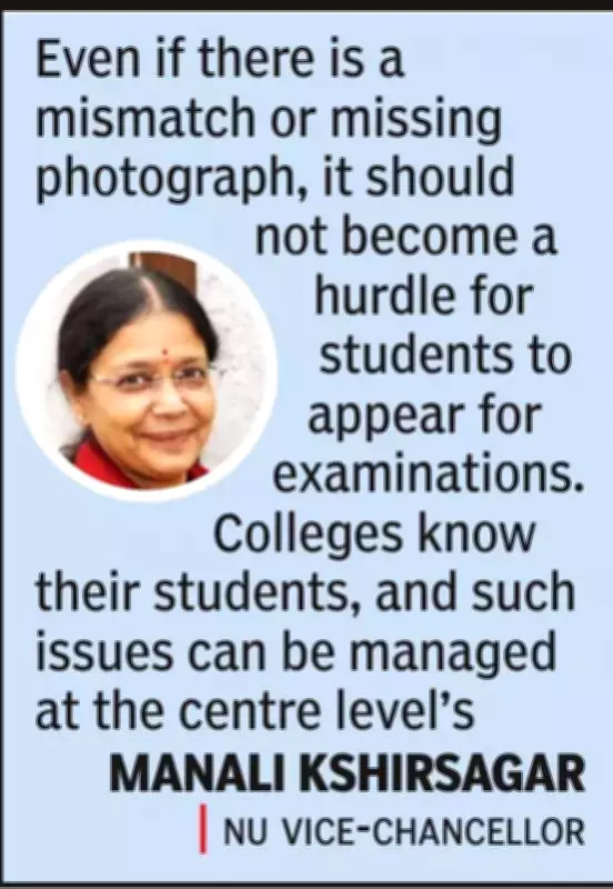 Nagpur University VC Clarifies Hall Ticket Photo Responsibility Lies with Colleges