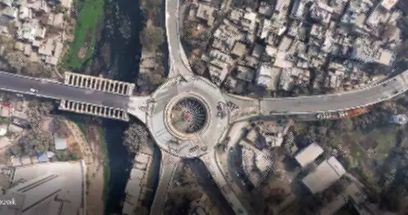 Nagpur's Ashok Chowk Rotary Gets Ashok Chakra-Inspired Centerpiece