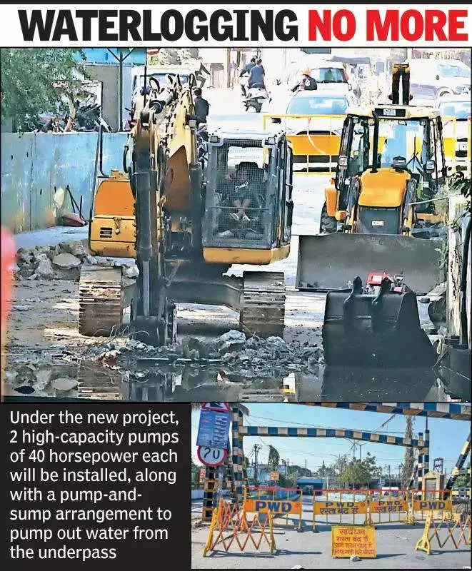 Nagpur's Narendra Nagar Underpass Gets Rs 9 Crore Permanent Waterlogging Solution