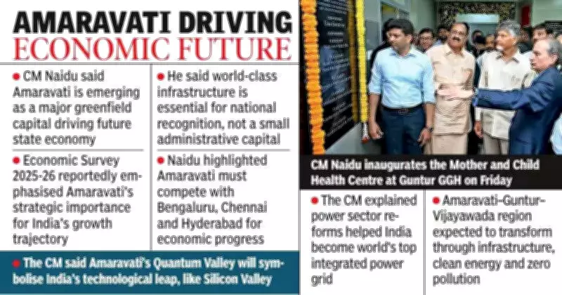 Naidu: Amaravati to Drive AP's Economy, Become India's Quantum Valley