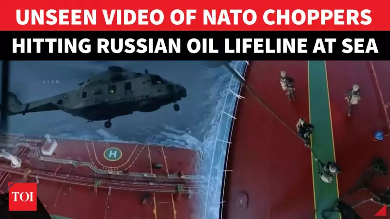 NATO Forces Seize Russian Oil Tanker in Mediterranean Raid: Macron-Putin Tensions Escalate