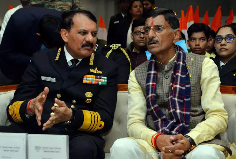 Navy Chief Admiral Tripathi in Ranchi: Operation Sindoor Continues, Stresses Youth Role in Viksit Bharat