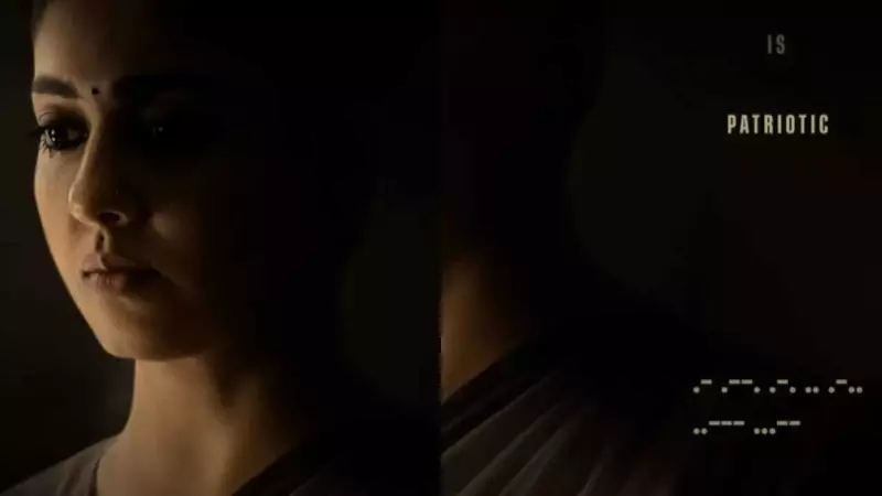 Nayanthara's 'Patriot' Poster Sparks Frenzy with Hidden Morse Code Clue