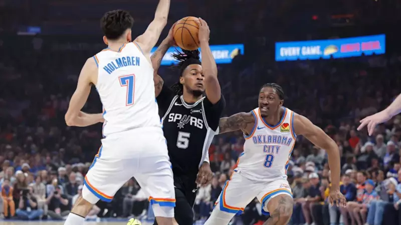 NBA Fans Divided Over Viral Drumroll Clip Ahead of Thunder vs Spurs Clash