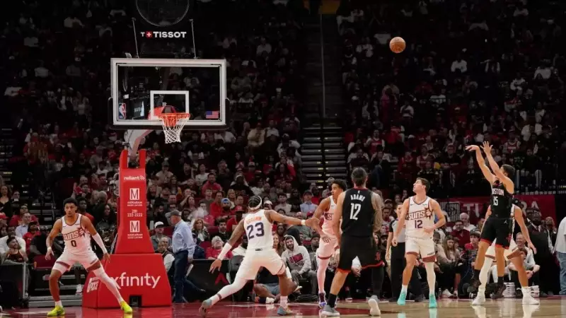 NBA Game Halted by Clock Failure: Rockets Beat Suns 100-97 in Unusual Match