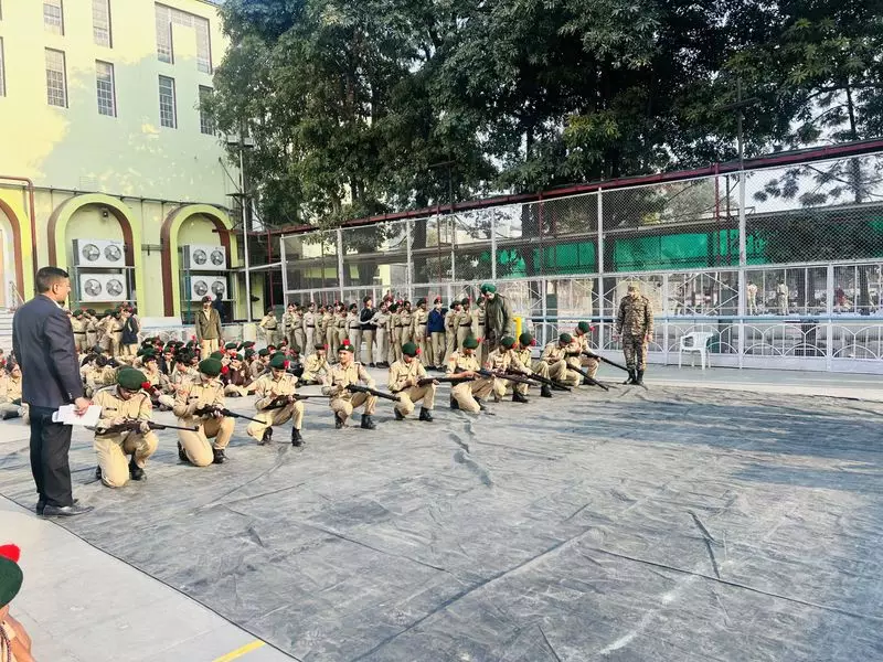 NCC 'A' Certificate Examination Successfully Conducted at Bhavan Vidyalaya, Panchkula
