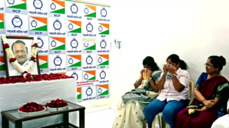 NCP Workers Mourn Ajit Pawar, Recall His Approachable Leadership After Tragic Plane Crash