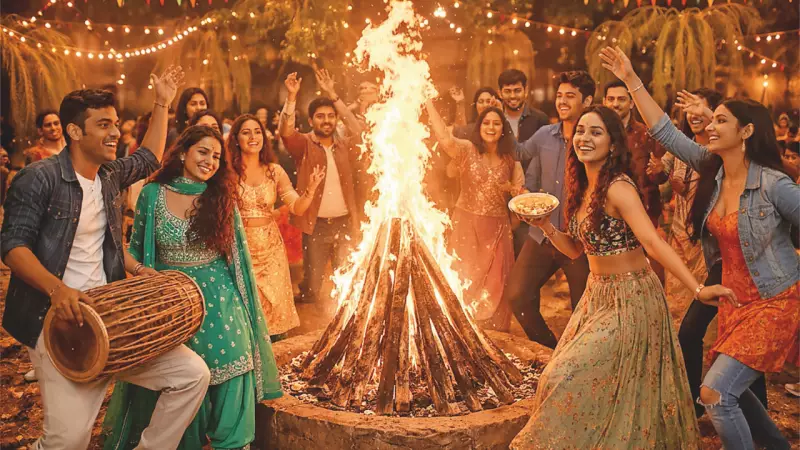 NCR's Lohri Celebrations Blend Tradition with Modern Twists