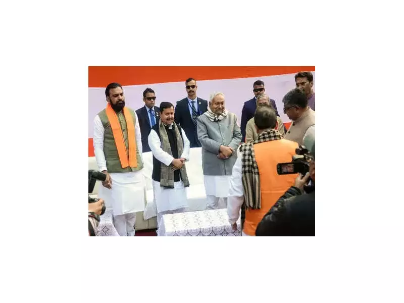 NDA Leaders Gather at Nitin Nabin's Makar Sankranti Feast in Patna