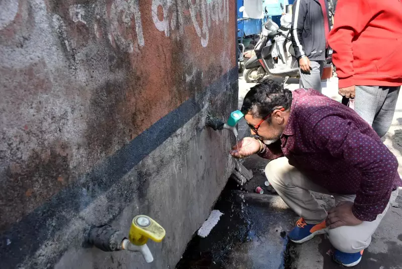 Neglected Public Water Taps in Ranchi Pose Serious Health Risk to Residents