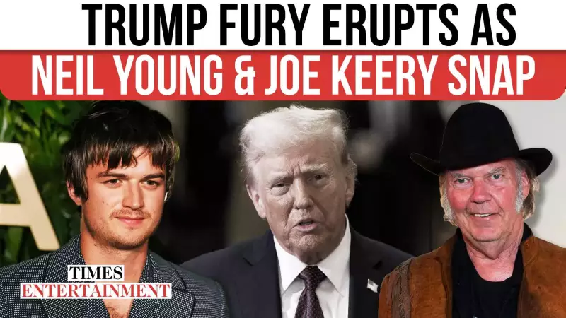 Neil Young & Joe Keery Blast Trump: 'Rise Up' Call After ICE Shooting