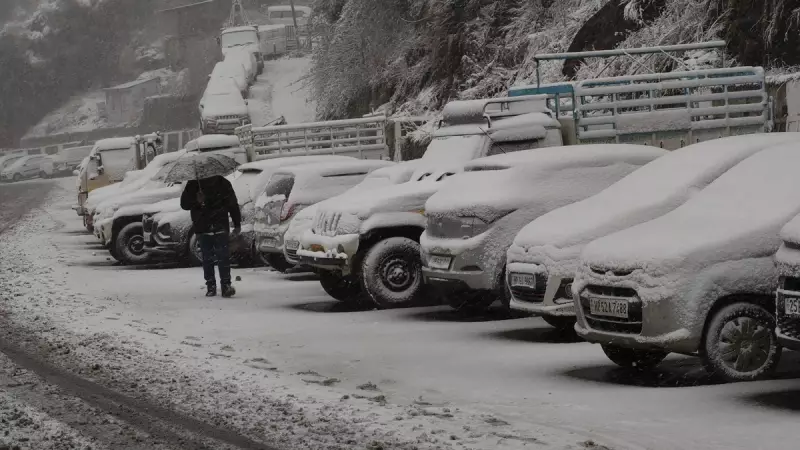 NH-44 Closed, Flight Services Cancelled Amid Heavy Snowfall in Jammu and Kashmir