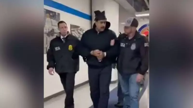 Nicolas Maduro Handcuffed, Flown to US: 'Happy New Year, Good Night' Video Surfaces