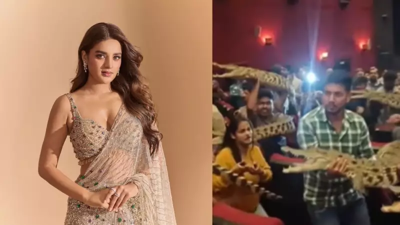 Nidhhi Agerwal's 'Dummy Crocodile' Post Sparks Fan Frenzy for 'Raja Saab'