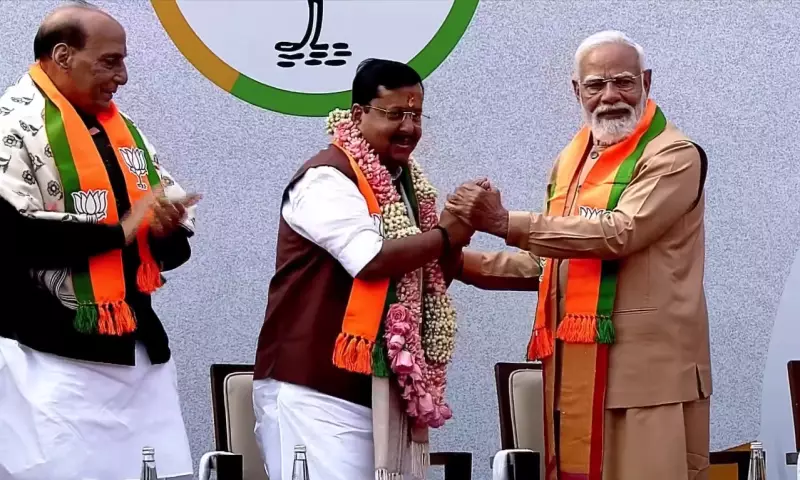 Nitin Nabin Takes Charge as BJP National President in New Delhi Ceremony