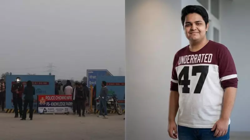 Noida Techie Dies as Car Plunges into Uncovered Pit; Real Estate Developer Arrested